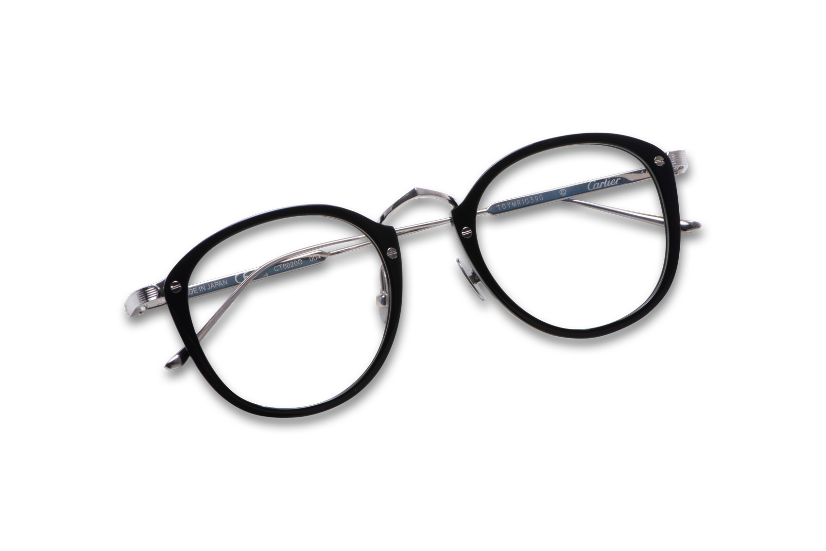 Cartier black online eyeglasses